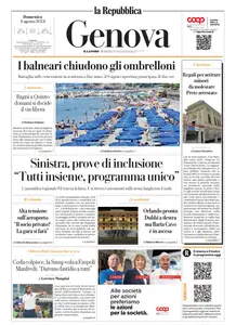 la Repubblica Genova - 4 Agosto 2024