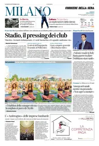 Corriere della Sera Milano - 22 Settembre 2025