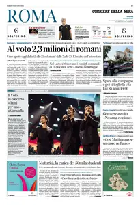 Corriere della Sera Roma - 8 Giugno 2024