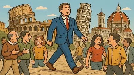 The Italian Walker - Quickly Italian Grammar Course