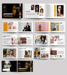 Fashion Magazine Template Landscape 781492298