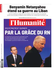 L'Humanité - 23 Septembre 2024