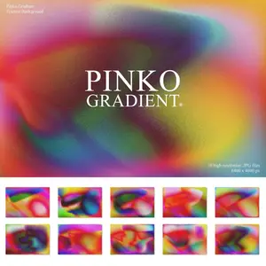 EE - Pinko Gradient Texture Background ALMV72S