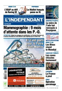 L'Indépendant - 26 Octobre 2024