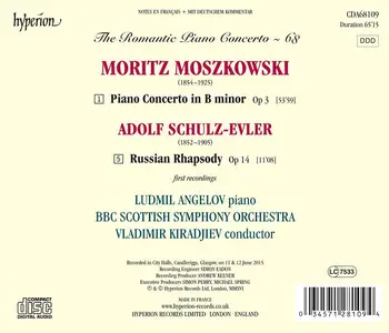 Ludmil Angelov, Vladimir Kiradjiev - The Romantic Piano Concerto Vol. 68: Moszkowski, Schulz-Evler: Piano Concertos (2016)