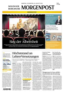 Solinger und Bergische Morgenpost - 23 August 2025