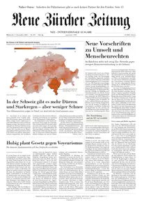 Neue Zurcher Zeitung International - 05 November 2025