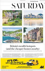 The Daily Telegraph Saturday - 12 October 2024