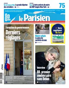 Le Parisien du Samedi 21 Septembre 2024