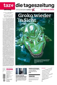 taz die tageszeitung  - 11 Febraur 2025