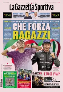 La Gazzetta dello Sport - 7 Giugno 2026