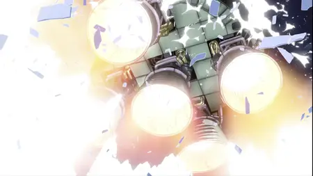 Planetes Episode 13 Scenery with a Rocket