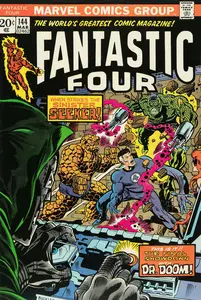 Fantastic Four 144 Marvel 1974 c2c chums