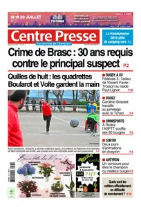 Centre Presse Aveyron - 23 Mai 2025