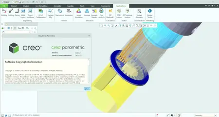 PTC Creo 10.0.7.0 with HelpCenter