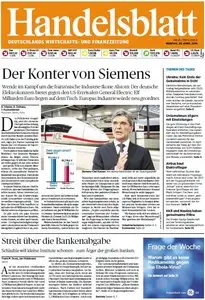 Handelsblatt vom Montag, 28. April 2014