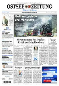 Ostsee Zeitung Rügen - 11. April 2018