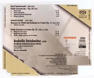 Arabella Steinbacher, Rundfunk-Sinfonieorchester Berlin, Marek Janowski - Dvorak, Szymanowski: Violin Concertos (2009)