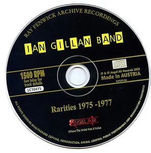 Ian Gillan Band - Rarities 1975 -1977 (2003)