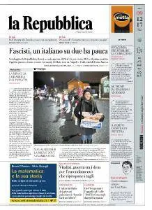 la Repubblica - 9 Dicembre 2017