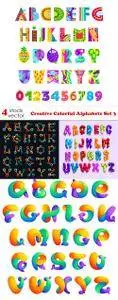 Vectors - Creative Colorful Alphabets Set 3