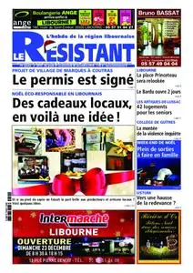 Le Journal Le Résistant - 22 décembre 2018