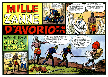 Cino e Franco - Strisce Giornaliere - Volume 51 - Mille Zanne D'Avorio