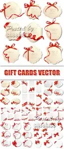 Gift Cards Vector Collection
