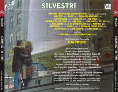 Alan Silvestri - Romancing The Stone (Original Motion Picture Soundtrack) (2002) {Varèse Sarabande/Fox Music}