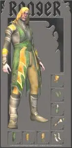 Fantasy Elf Ranger for Mike 3