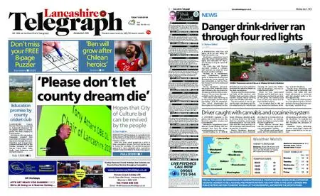 Lancashire Telegraph (Burnley, Pendle, Rossendale) – July 05, 2021