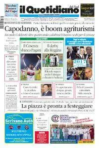il Quotidiano del Sud Catanzaro, Lamezia e Crotone - 31 Dicembre 2017