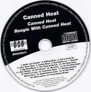 Canned Heat - Canned Heat / Boogie With Canned Heat (2003) {Reissue}