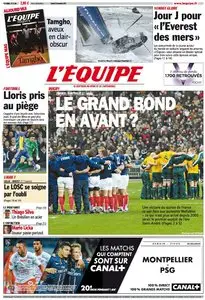 L'Equipe Edition du Samedi 10 Novembre 2012