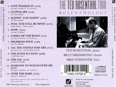 The Ted Rosenthal Trio - Rosenthology (1996)