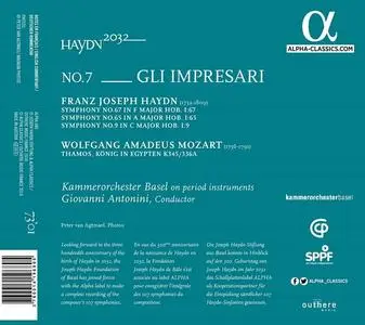 Giovanni Antonini, Kammerorchester Basel - Haydn 2032 No. 7: Gli Impresari (2018)