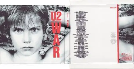 U2 ‎– War (1983) 2 CD Remastered Deluxe Edition 2008