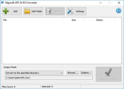 Mgosoft XPS To PS Converter 7.1.7 Portable