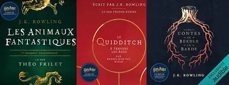 J.K. Rowling, "La bibliothèque de Poudlard", tomes 1,2 et 3