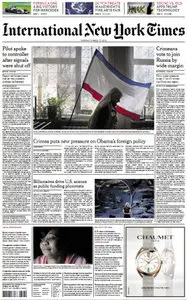 International New York Times March 17 2014