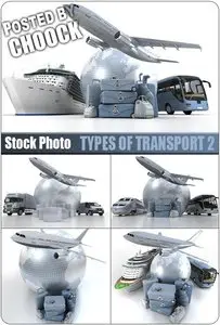 Types of transport 2 - Stock Photo