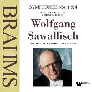 Wolfgang Sawallisch & London Philharmonic Orchestra - Brahms: Haydn Variations, Schicksalslied & Symphonies Nos. 1 & 4 (2023)