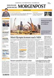 Solinger Morgenpost – 31. Oktober 2019