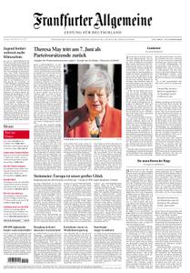 Frankfurter Allgemeine Zeitung F.A.Z. mit Rhein-Main Zeitung - 25. Mai 2019