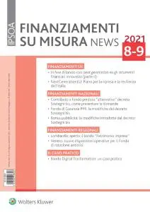 Finanziamenti su misura news - Agosto-Settembre 2021