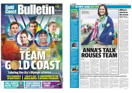 The Gold Coast Bulletin – August 05, 2016