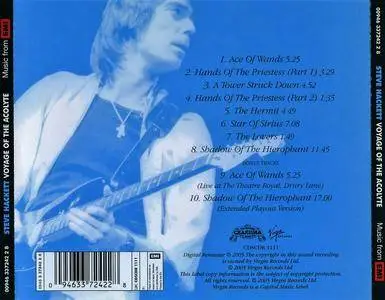 Steve Hackett - Voyage Of The Acolyte (1975) [Remastered 2005]