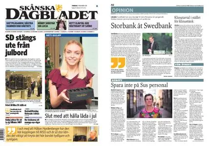 Skånska Dagbladet – 21 november 2019