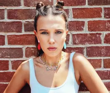 Millie Bobby Brown by Charlie Brown for Glamour UK August 2020