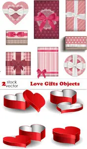 Vectors - Love Gifts Objects
